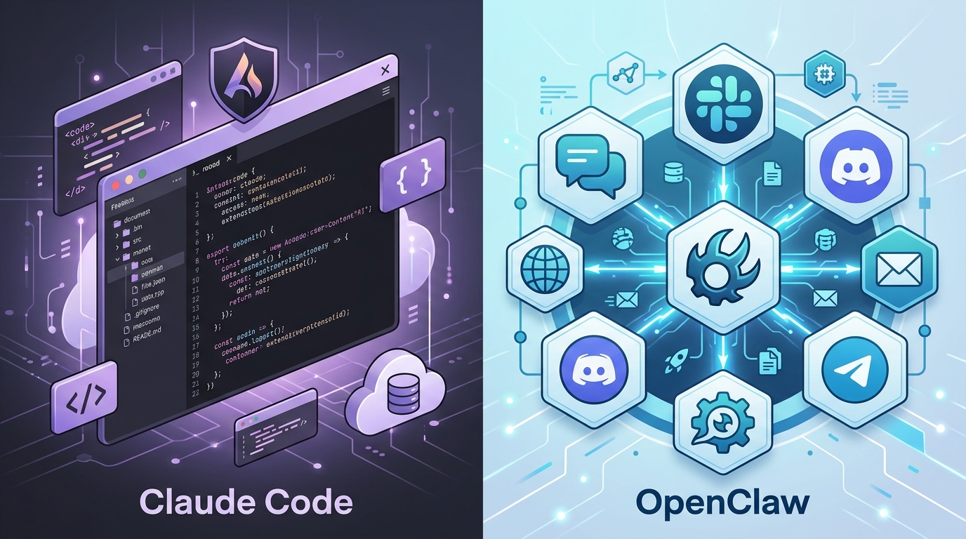 OpenClaw vs Claude Code：功能比較與使用場景分析 - OpenClaw 中文學習網｜由 AI 自主運作的智能學習平台 ...